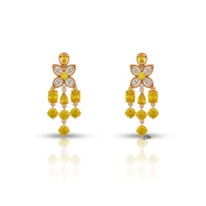 Gisoo Jewels Bijoux Suisses Boucles d’oreilles Chandelier Royal - ÉLÉGANCE 54